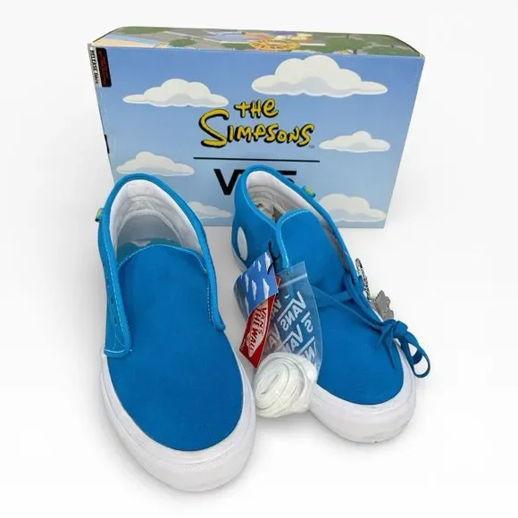 Vans x The Simpsons Bart Chukka Mens Size 10 - Picture 1 of 11